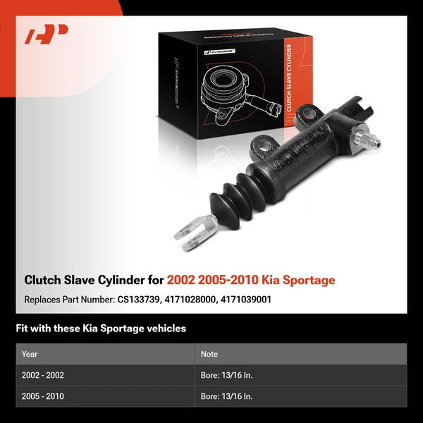 Clutch Slave Cylinder for 2002 2005-2010 Kia Sportage