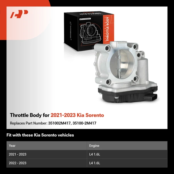 Throttle Body for 2021-2023 Kia Sorento