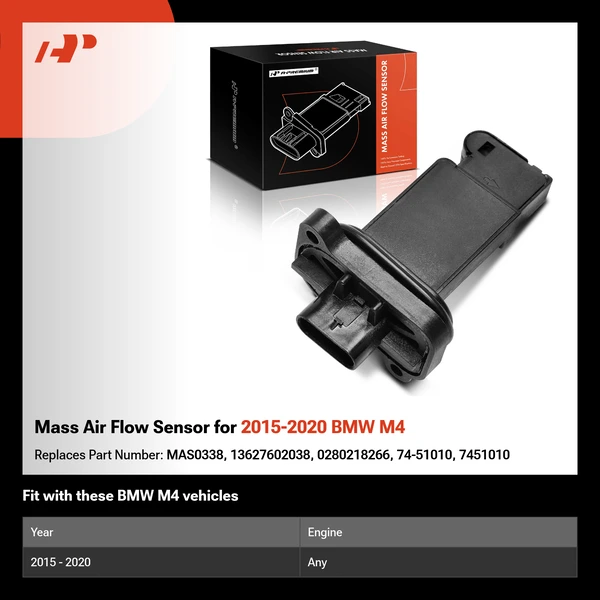 Mass Air Flow Sensor for 2015-2020 BMW M4
