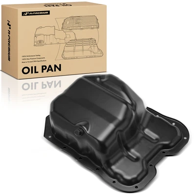 Engine Oil Pan with Drain Plug