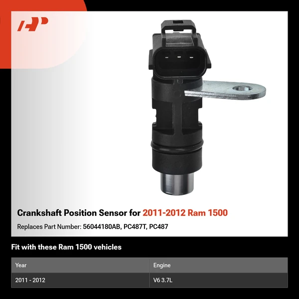 Crankshaft Position Sensor for 2011-2012 Ram 1500