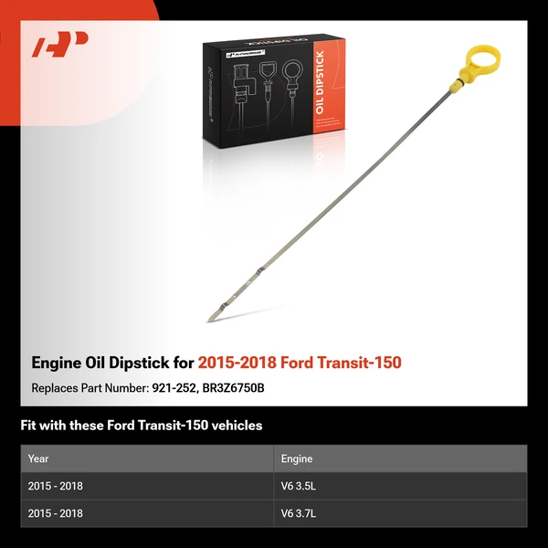 Engine Oil Dipstick for 2015-2018 Ford Transit-150