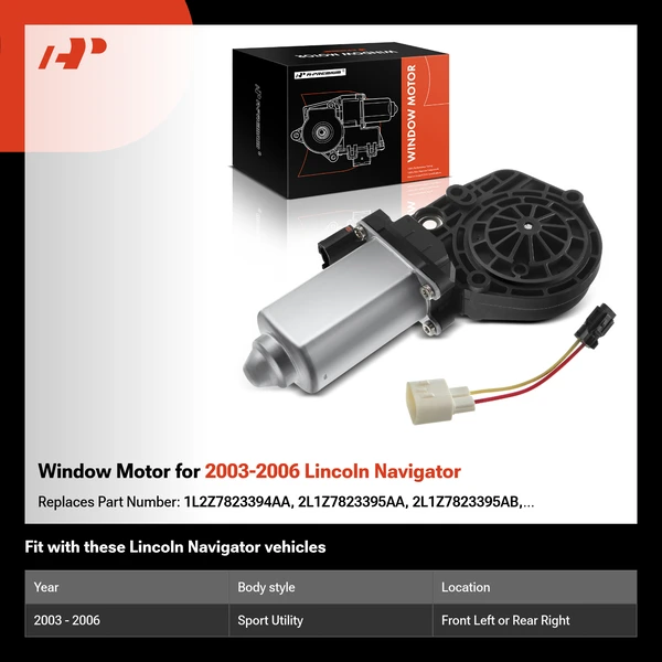 Window Motor for 2003-2006 Lincoln Navigator