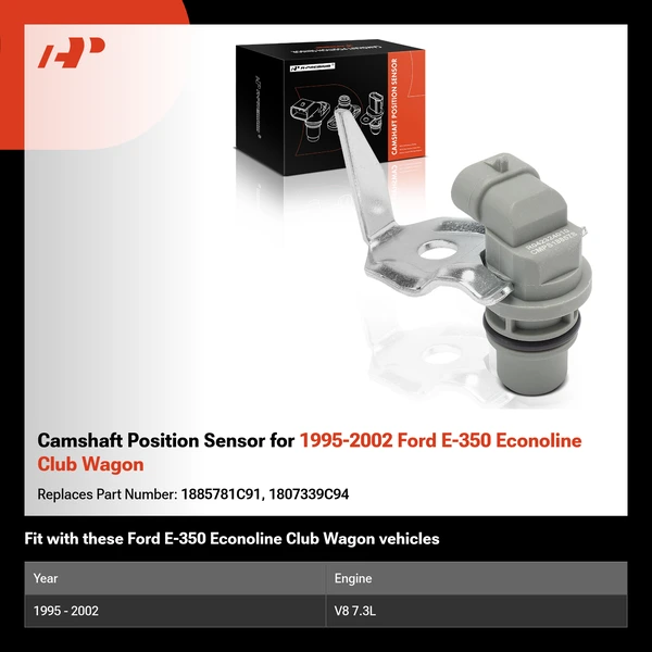 Camshaft Position Sensor for 1995-2002 Ford E-350 Econoline Club Wagon