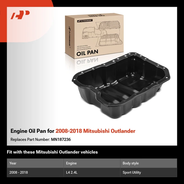 Engine Oil Pan for 2008-2018 Mitsubishi Outlander