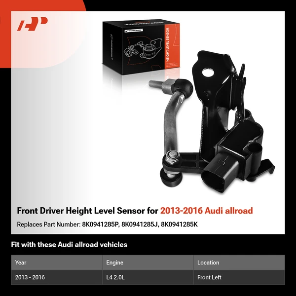 Front Driver Height Level Sensor for 2013-2016 Audi allroad