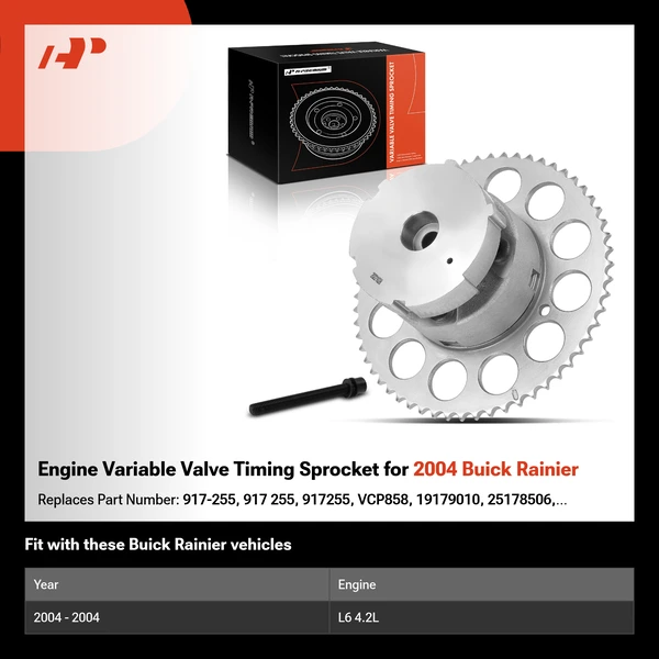Engine Variable Valve Timing Sprocket for 2004 Buick Rainier