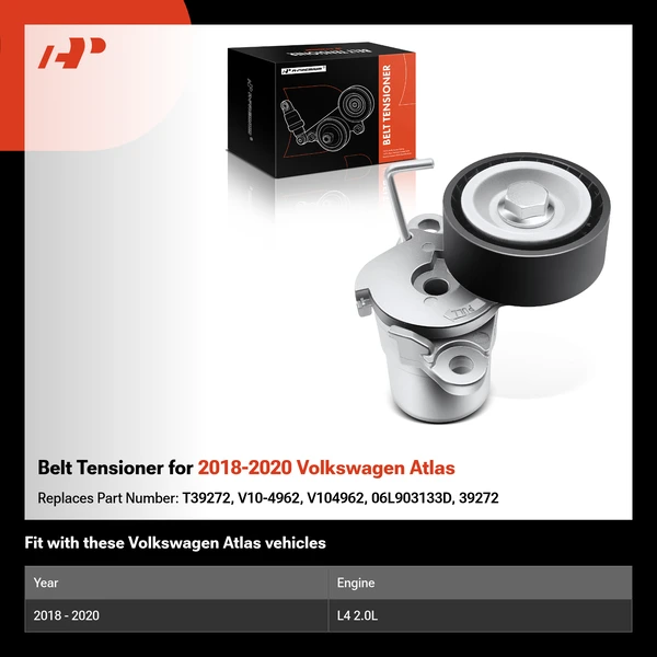Belt Tensioner for 2018-2020 Volkswagen Atlas