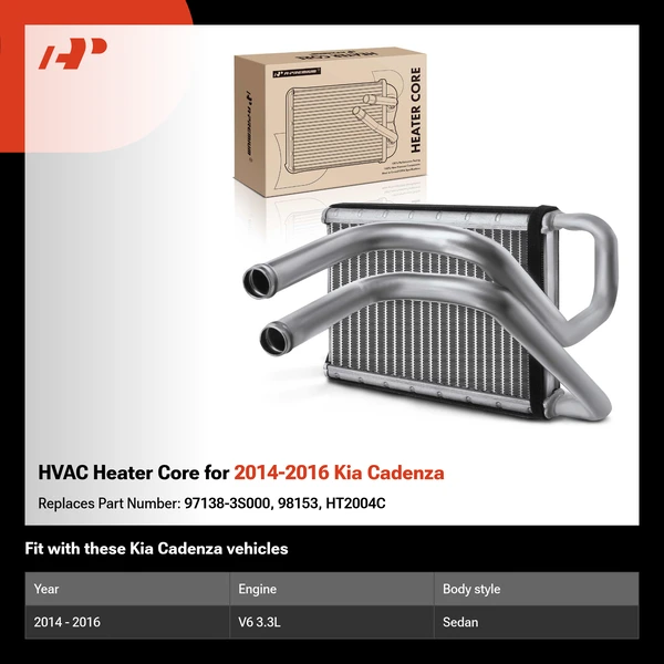 HVAC Heater Core for 2014-2016 Kia Cadenza