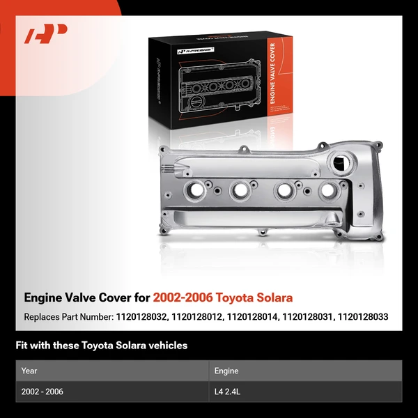 Engine Valve Cover for 2002-2006 Toyota Solara