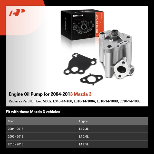 Engine Oil Pump for 2004-2013 Mazda 3
