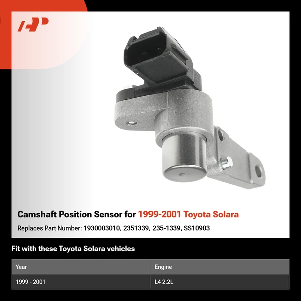 Camshaft Position Sensor for 1999-2001 Toyota Solara