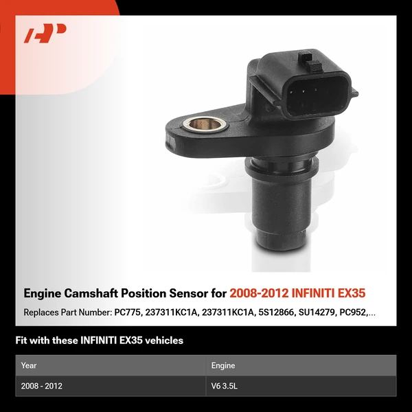 Engine Camshaft Position Sensor for 2008-2012 INFINITI EX35