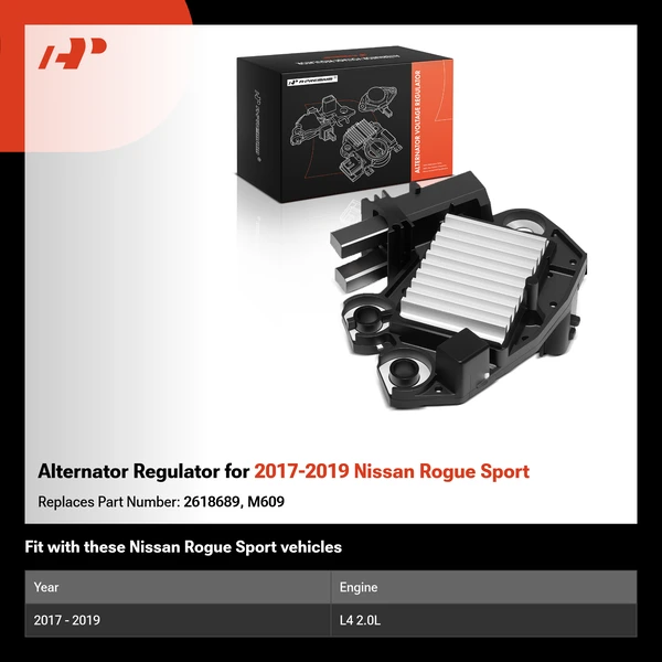Alternator Regulator for 2017-2019 Nissan Rogue Sport
