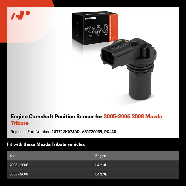 Engine Camshaft Position Sensor for 2005-2006 2008 Mazda Tribute