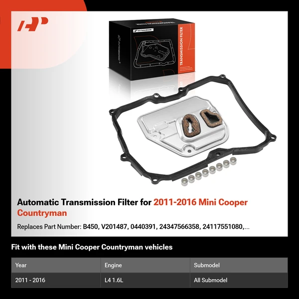 Automatic Transmission Filter for 2011-2016 Mini Cooper Countryman