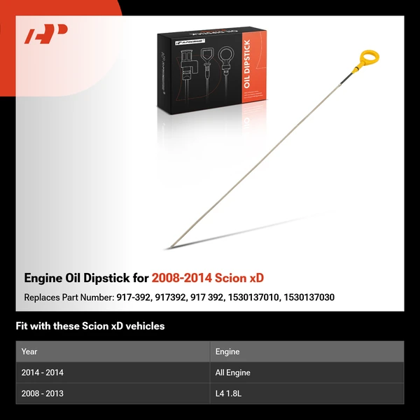 Engine Oil Dipstick for 2008-2014 Scion xD