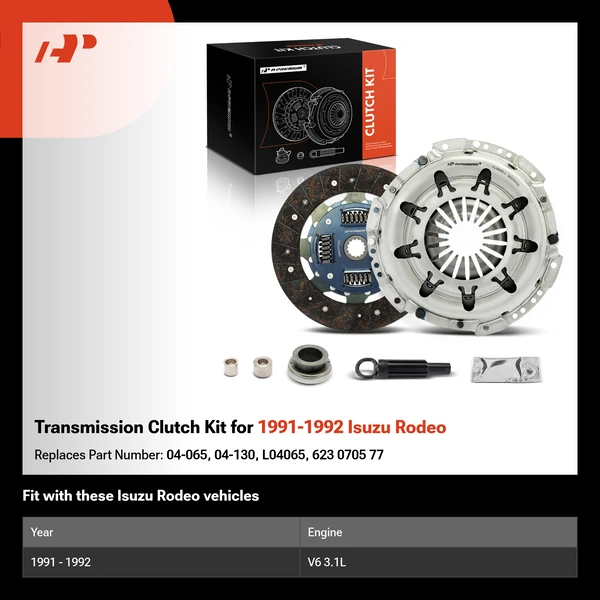 Transmission Clutch Kit for 1991-1992 Isuzu Rodeo