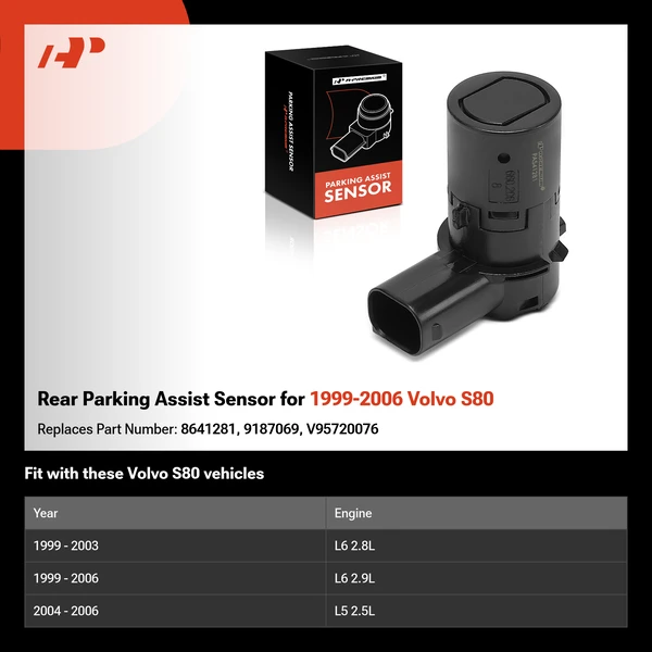 Rear Parking Assist Sensor for 1999-2006 Volvo S80