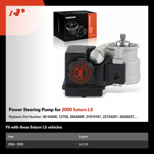Power Steering Pump for 2000 Saturn LS
