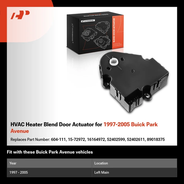 HVAC Heater Blend Door Actuator for 1997-2005 Buick Park Avenue