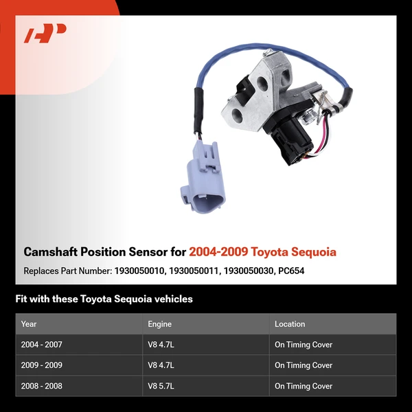 Camshaft Position Sensor for 2004-2009 Toyota Sequoia