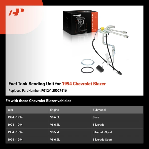 Fuel Tank Sending Unit for 1994 Chevrolet Blazer