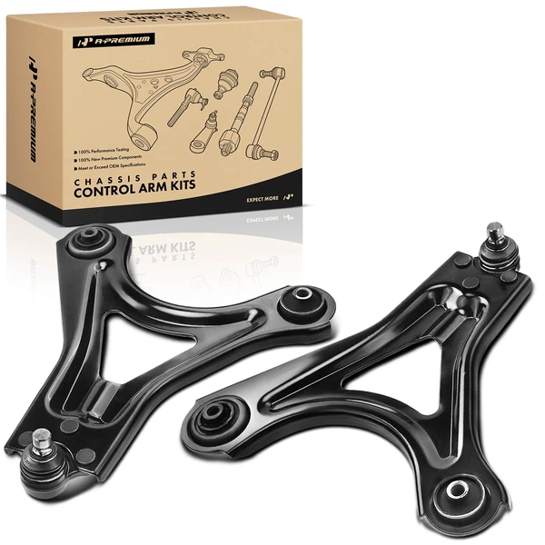 2-Pc Control Arm and Ball Joint Kit, Front Lower with Ball Joint A-Premium APCA1602