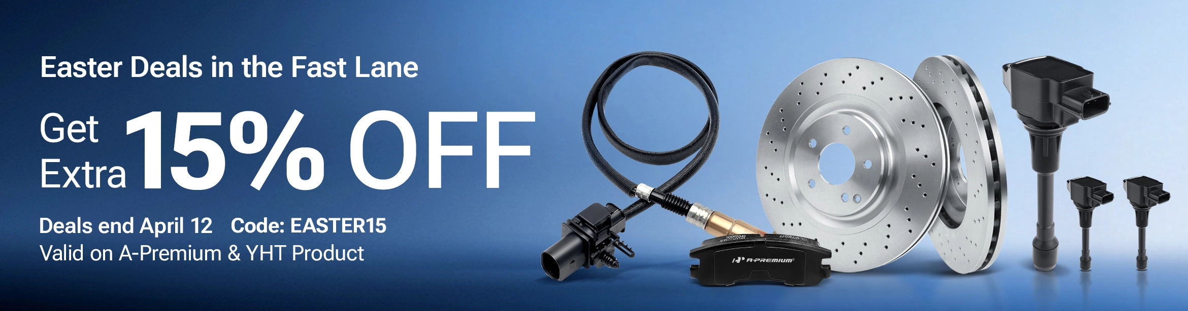 A-Premium Easter Car Deals 15% OFF