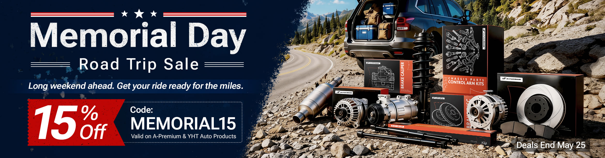 A-Premium Memorial Day Sale Up to 15% OFF