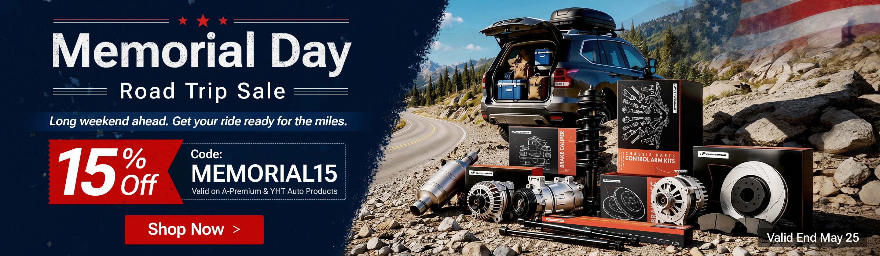 A-Premium Memorial Day Sale Up to 15% OFF