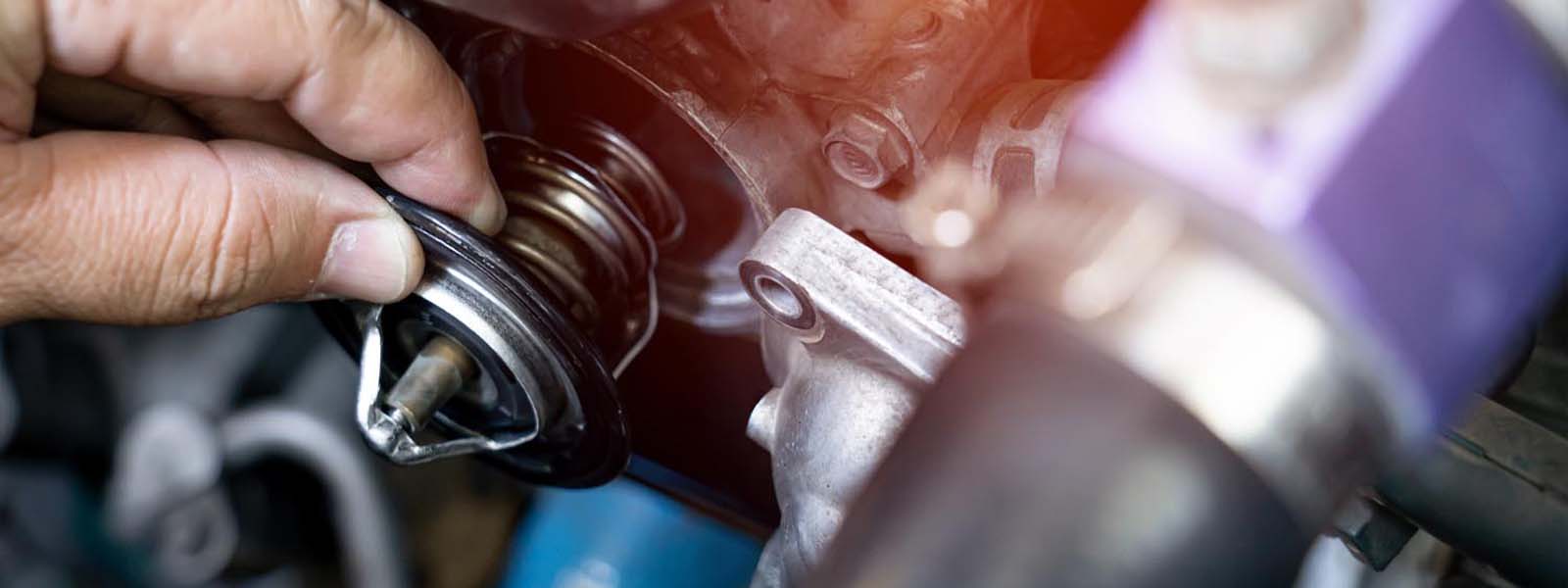 A stuck thermostat can cause your engine to overheat, too.