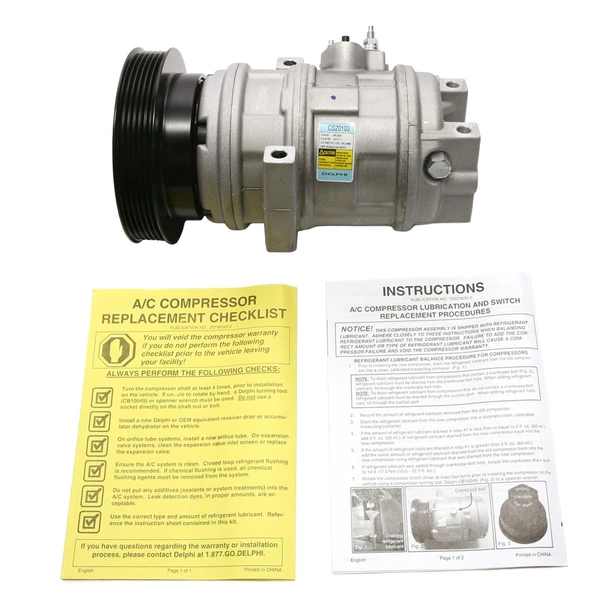A/C Compressor - Delphi CS20103