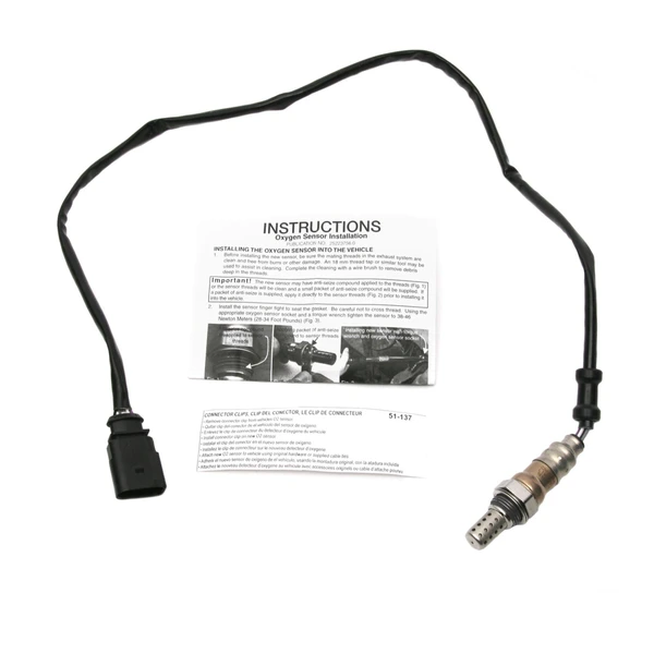 Oxygen Sensor - Rear Side - Delphi ES20365