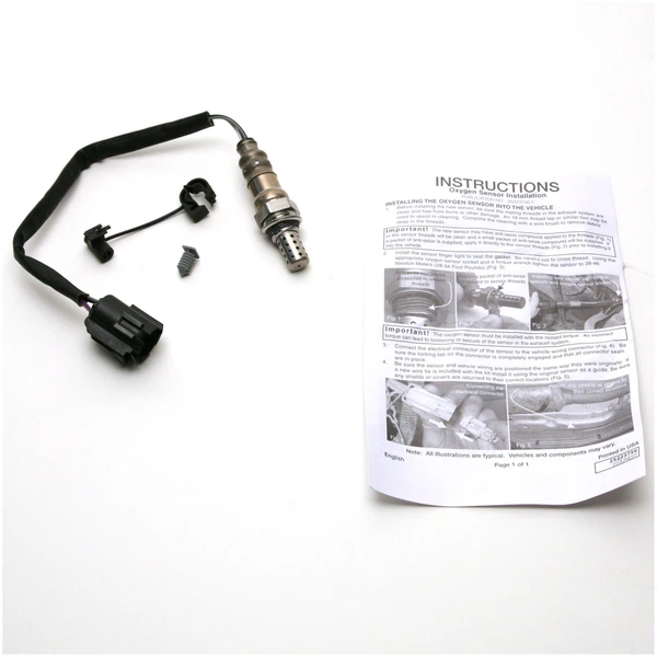 Delphi ES20321 Oxygen Sensor, Front Side