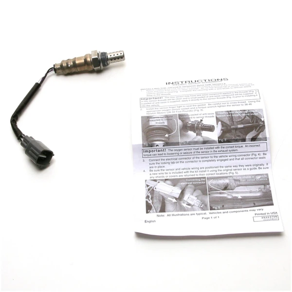 Oxygen Sensor - Rear Left Driver Side - Delphi ES20325