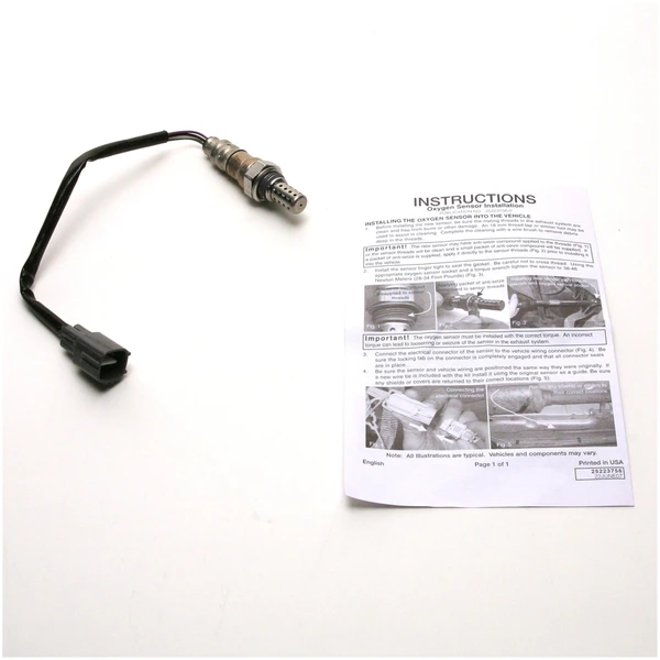 Oxygen Sensor - Front Side - Delphi ES20327