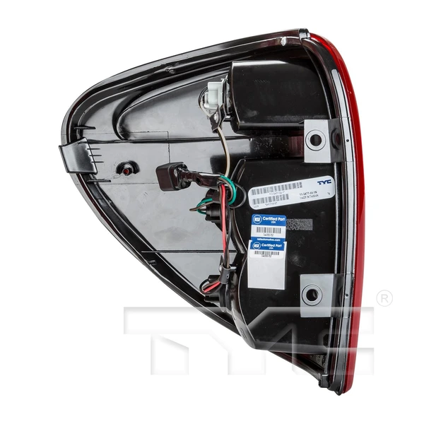 TYC 11-5477-00 Taillight Assembly, Right Passenger Side
