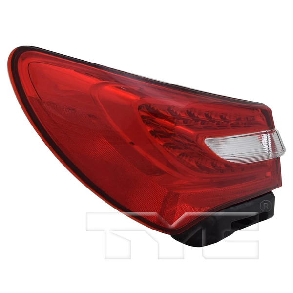 TYC 11-6372-00-9 Taillight Assembly, Left Driver Side