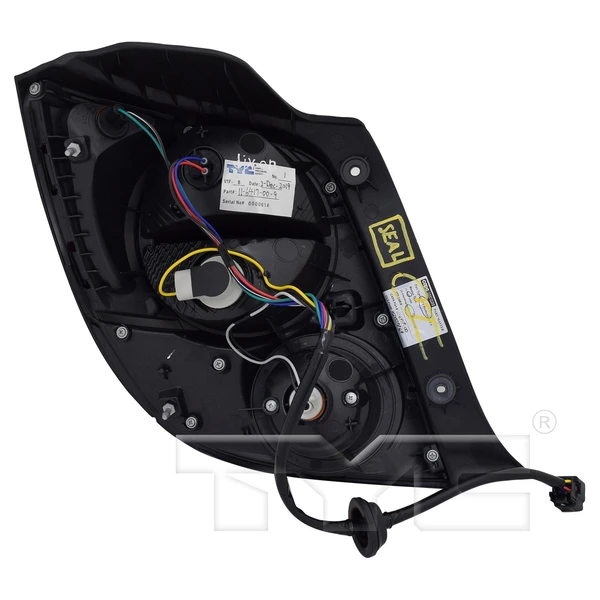 TYC 11-6417-00-9 Taillight Assembly, Right Passenger Side