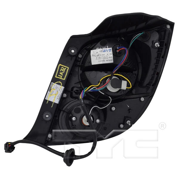 TYC 11-6418-00-9 Taillight Assembly, Left Driver Side