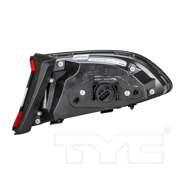 TYC 11-6498-00 Taillight Assembly, Left Outer