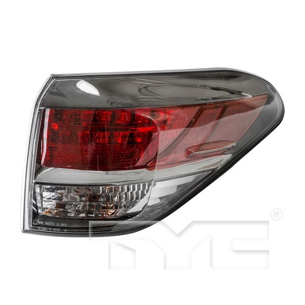 TYC 11-6533-00 Taillight Assembly, Right Outer