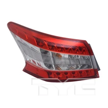 TYC 11-6550-00-9 Taillight Assembly, Left Outer