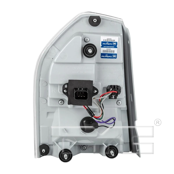 Tail Light Assembly - Right Passenger Side - TYC 11-6637-00