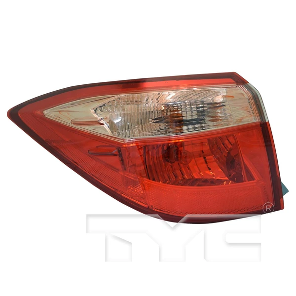 TYC 11-6640-90-9 Taillight Assembly, Left Outer