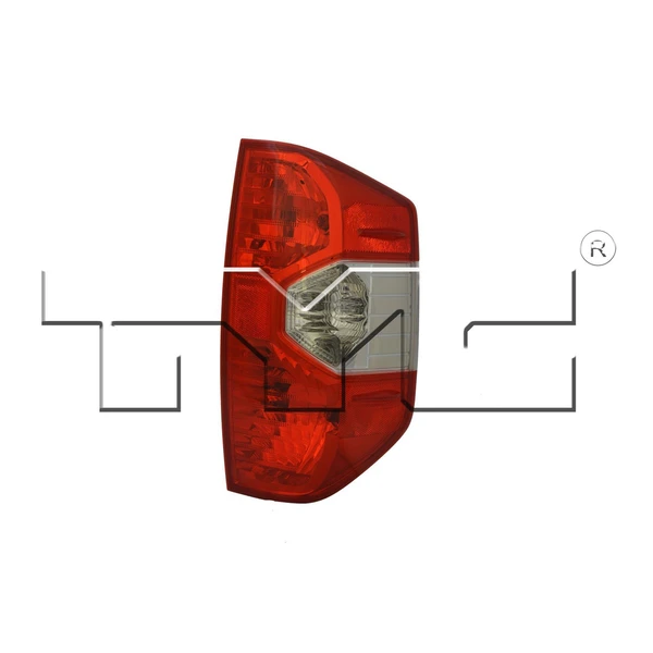 TYC 11-6641-00-9 Taillight Assembly, Right Passenger Side