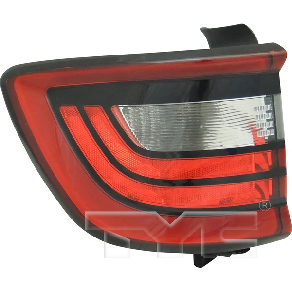 TYC 11-6678-00 Taillight Assembly, Left Outer