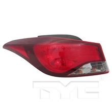TYC 11-6758-00-9 Taillight Assembly, Left Outer