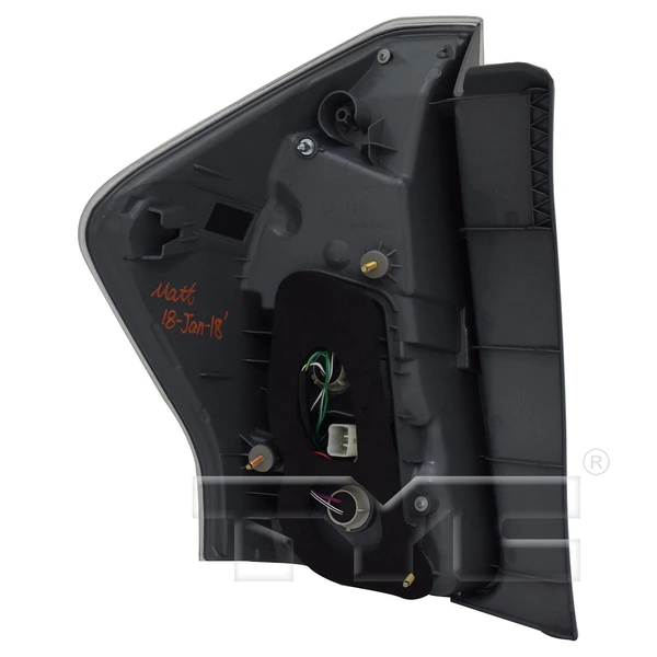 TYC 11-6777-01-9 Taillight Assembly, Right Passenger Side